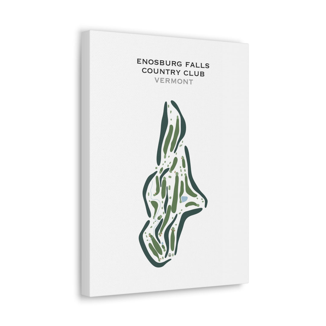 Enosburg Falls Country Club, Vermont - Printed Golf Courses