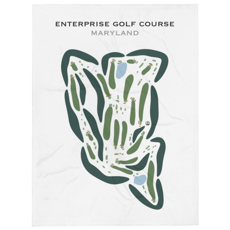Enterprise Golf Course, Maryland - Printed Golf Courses