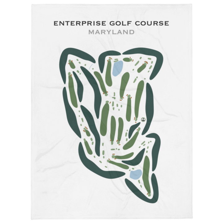 Enterprise Golf Course, Maryland - Printed Golf Courses