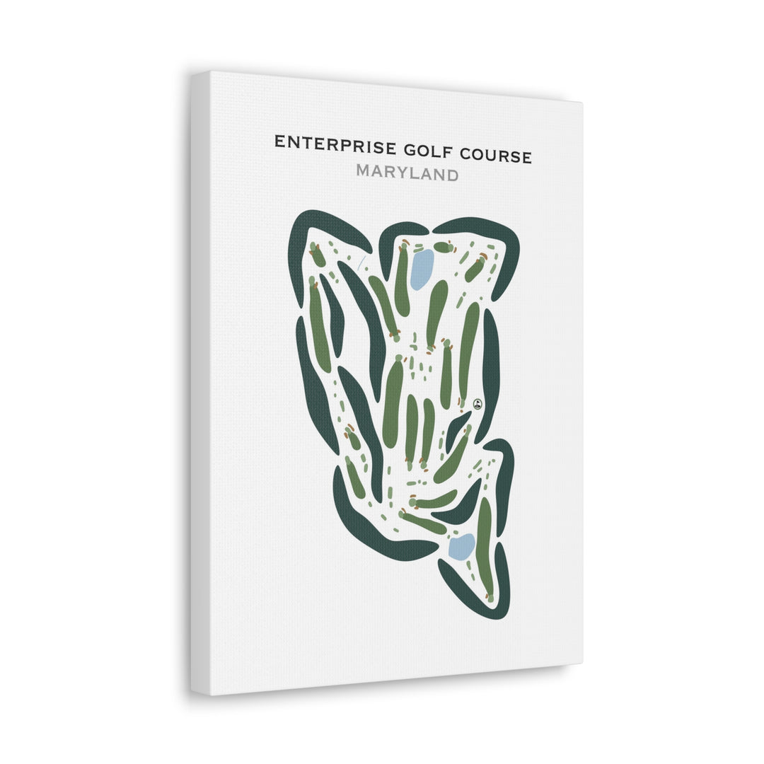 Enterprise Golf Course, Maryland - Printed Golf Courses