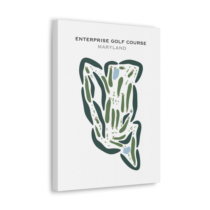 Enterprise Golf Course, Maryland - Printed Golf Courses