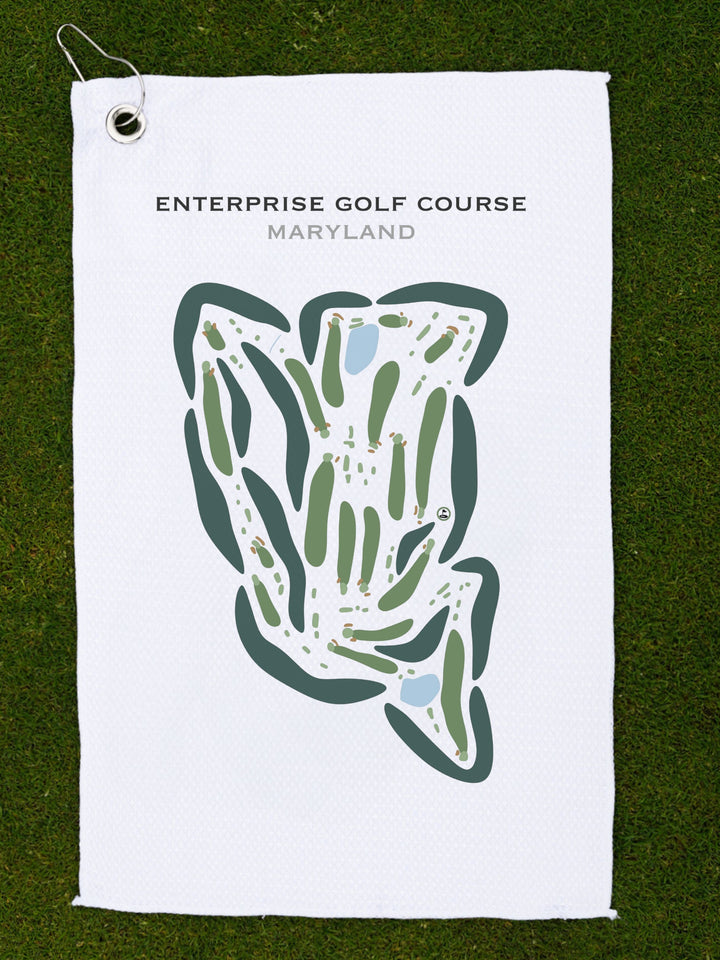 Enterprise Golf Course, Maryland - Printed Golf Courses