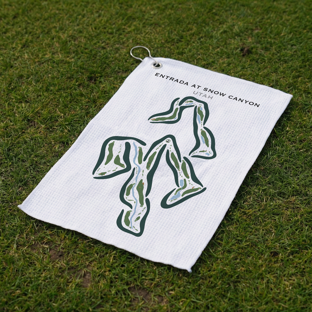 Entrada at Snow Canyon County Club, St George Utah - Printed Golf Courses