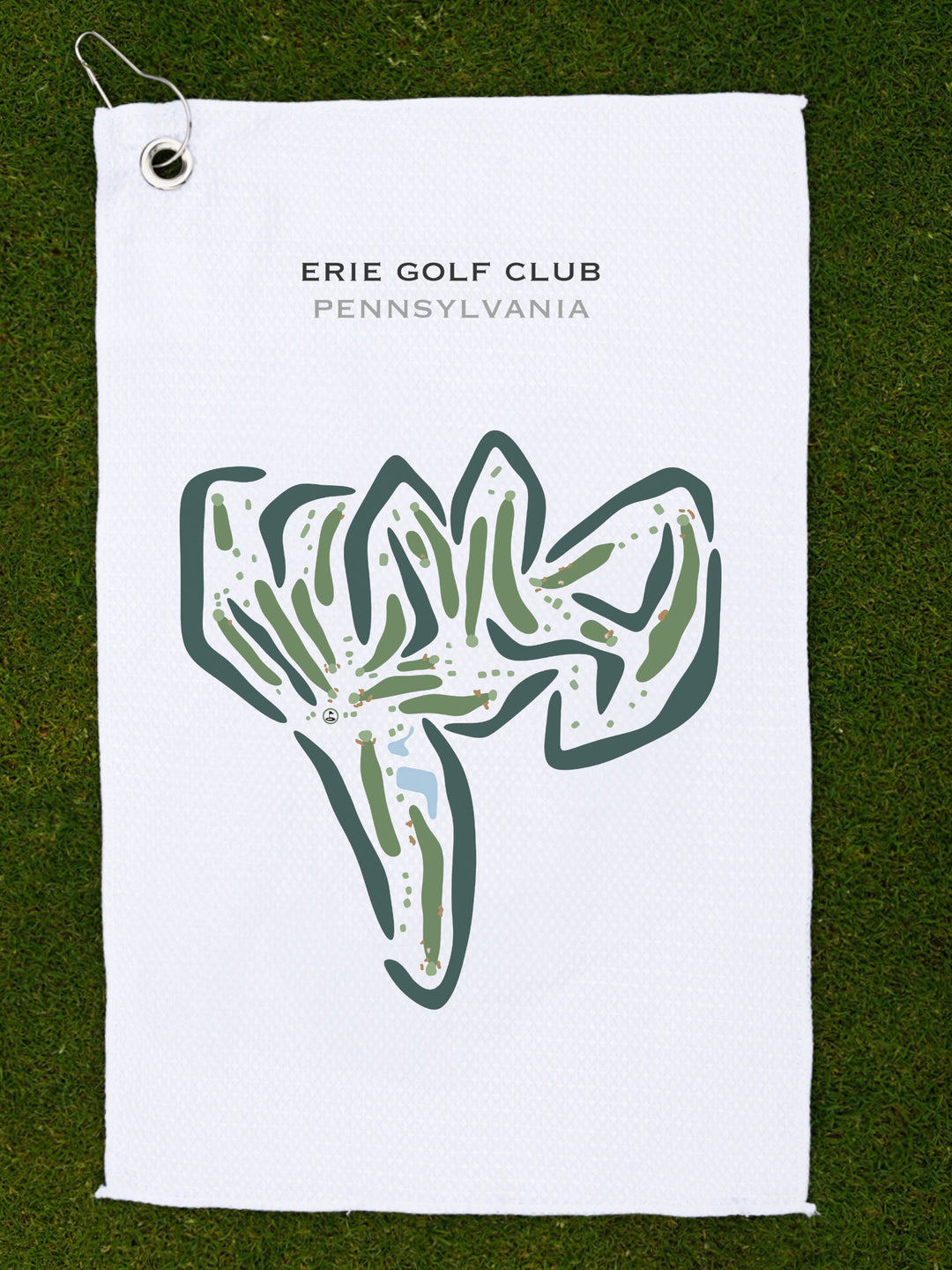 Erie Golf Club, Pennsylvania - Printed Golf Courses