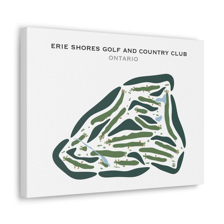 Erie Shores Golf & Country Club, Ontario, Canada - Printed Golf Courses