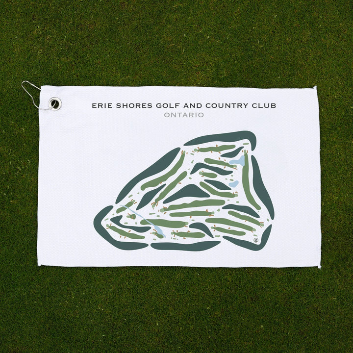 Erie Shores Golf & Country Club, Ontario, Canada - Printed Golf Courses