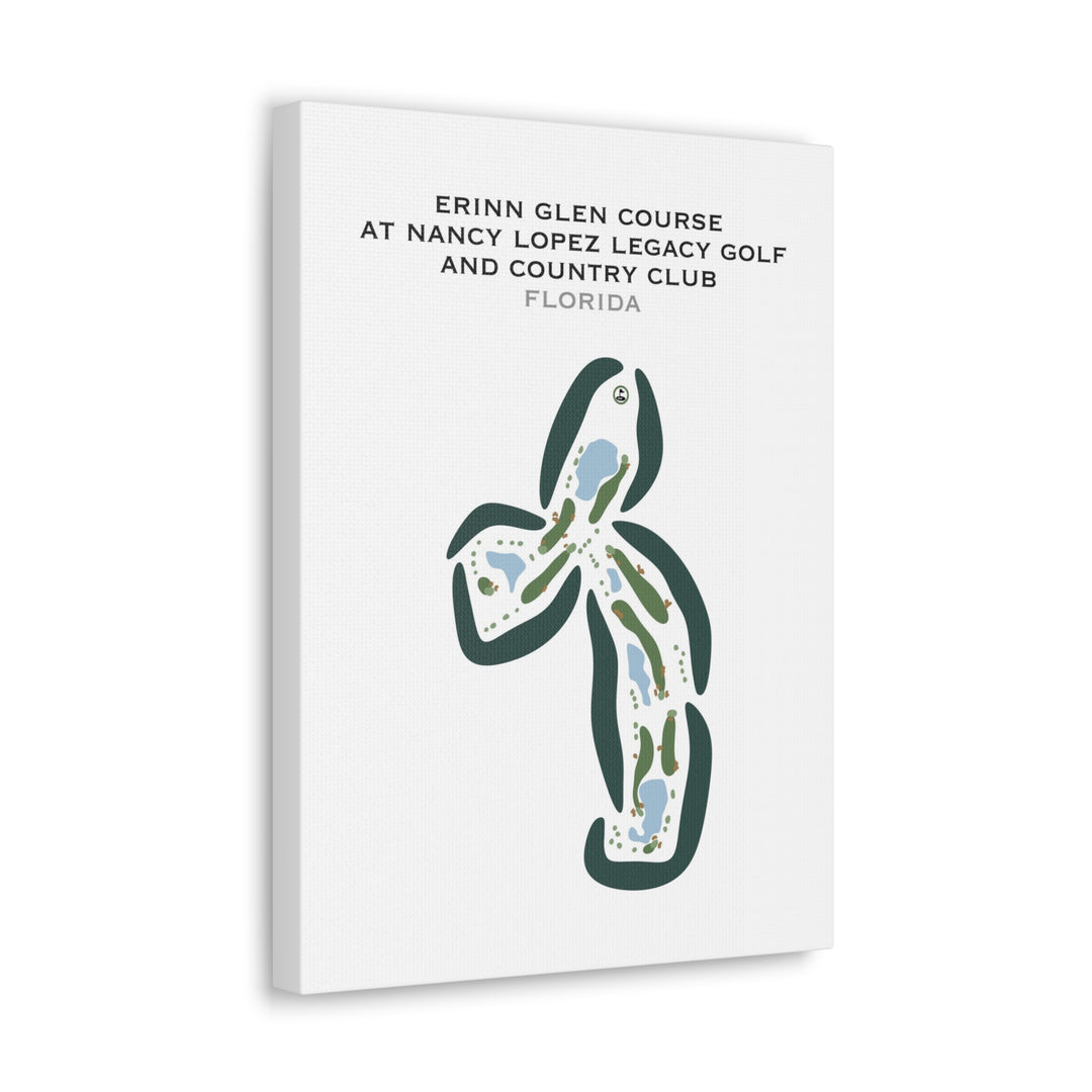 Erinn Glen Course at Nancy Lopez Legacy Golf & Country Club, Florida - Printed Golf Courses