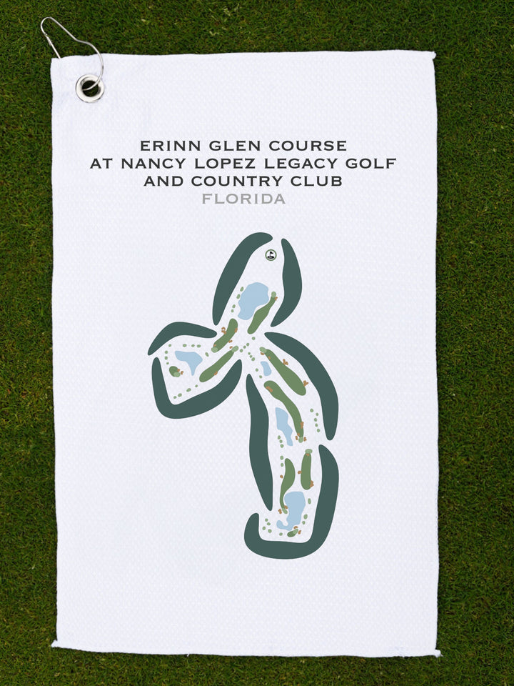 Erinn Glen Course at Nancy Lopez Legacy Golf & Country Club, Florida - Printed Golf Courses