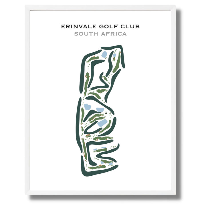 Erinvale Golf Club, South Africa - Printed Golf Course