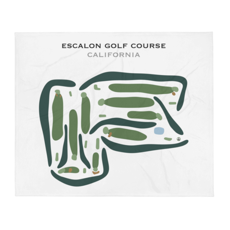 Escalon Golf Course, California - Printed Golf Courses