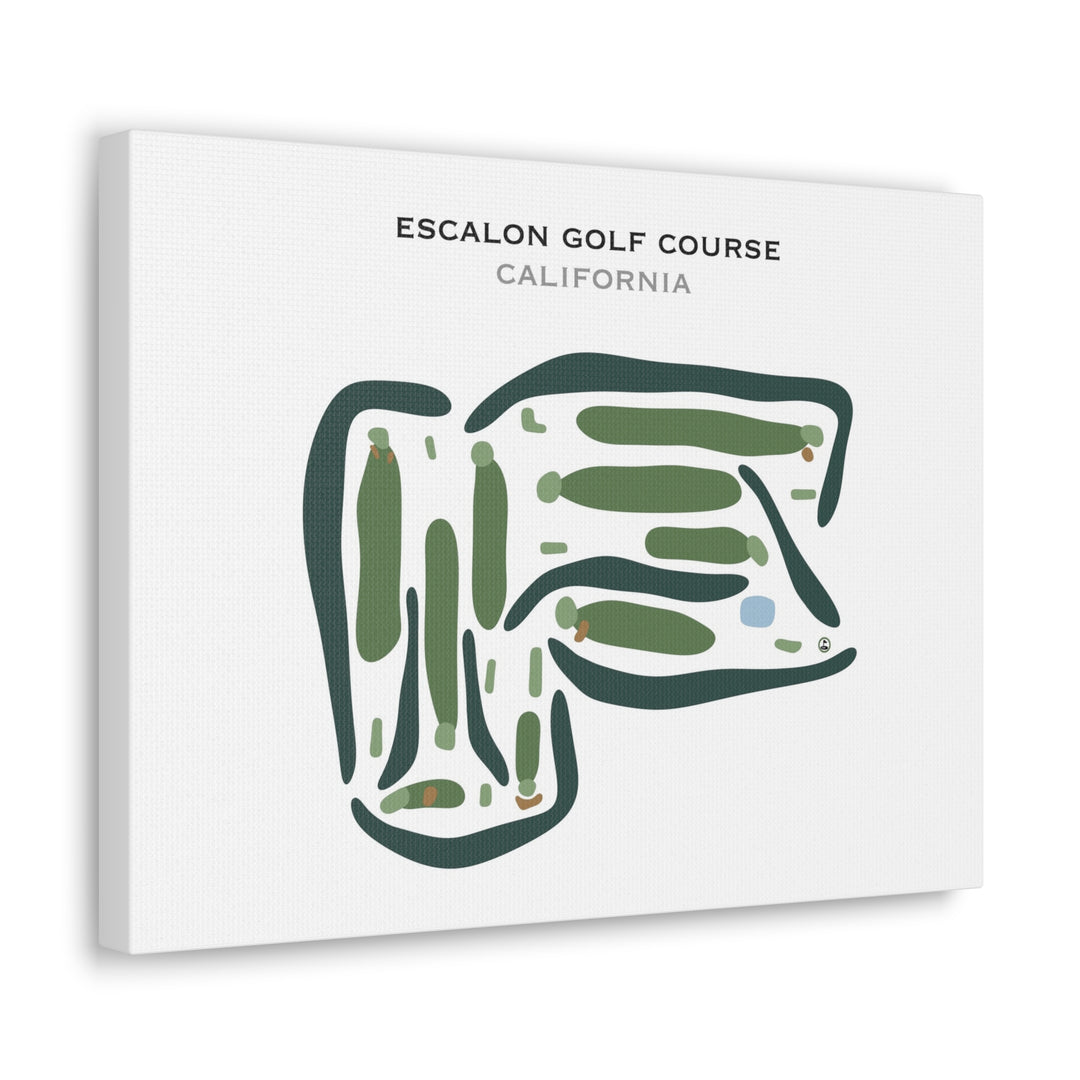 Escalon Golf Course, California - Printed Golf Courses