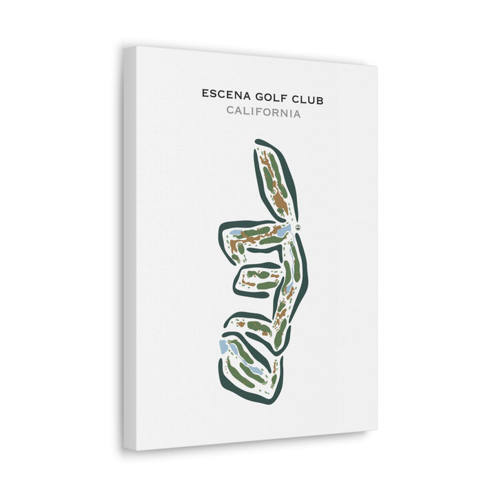 Escena Golf Club, California - Printed Golf Courses