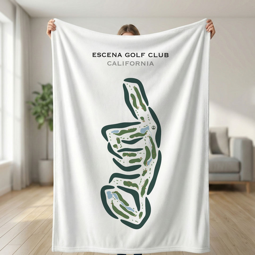 Escena Golf Club, California - Printed Golf Courses