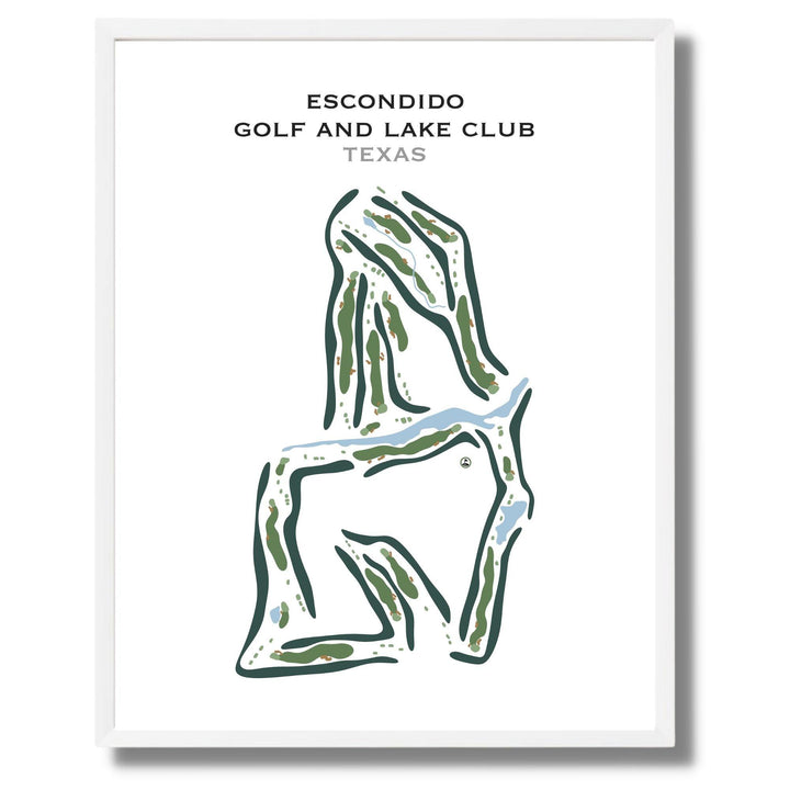 Escondido Golf & Lake Club, Texas - Golf Course Prints