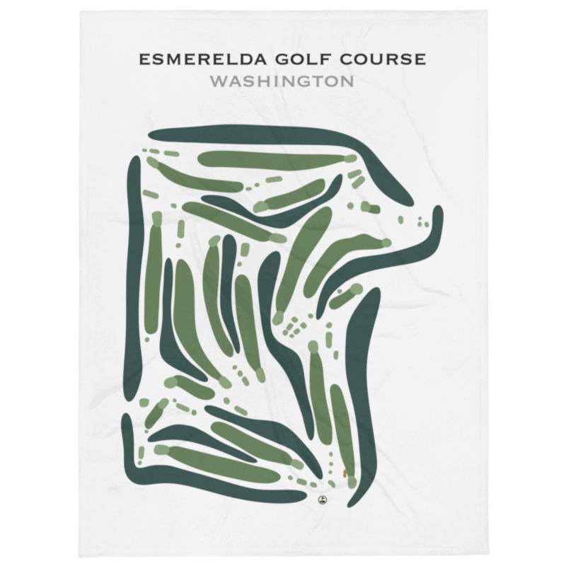 Esmeralda Golf Course, Washington - Printed Golf Course