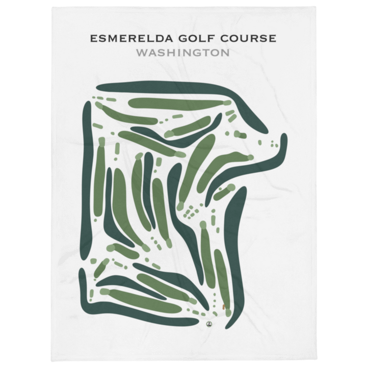 Esmeralda Golf Course, Washington - Printed Golf Course