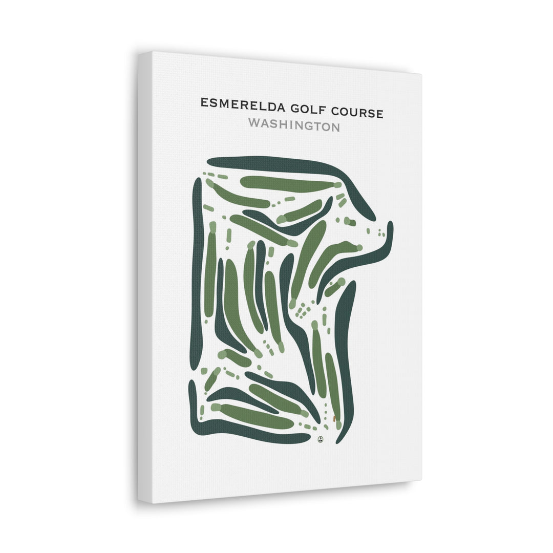 Esmeralda Golf Course, Washington - Printed Golf Course