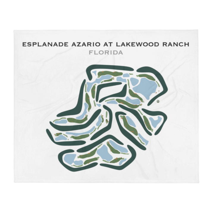 Esplanade at Azario Lakewood Ranch, Florida - Printed Golf Courses