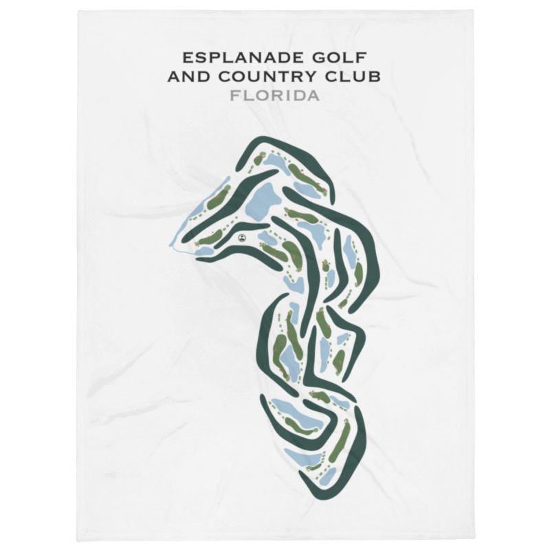 Esplanade Golf & Country Club, Florida - Printed Golf Courses