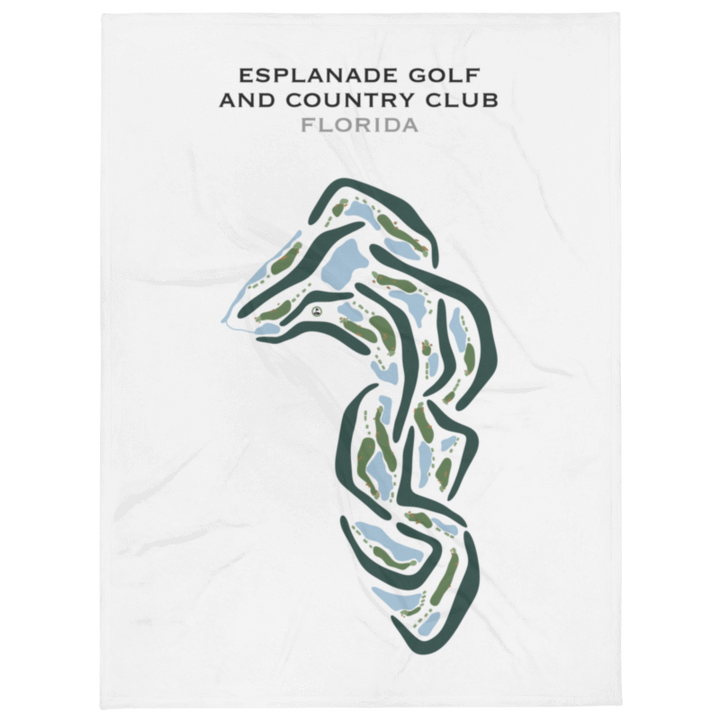 Esplanade Golf & Country Club, Florida - Printed Golf Courses