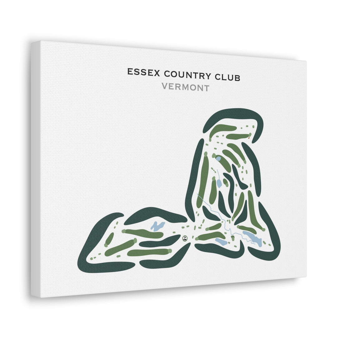 Essex Country Club, Vermont - Printed Golf Courses
