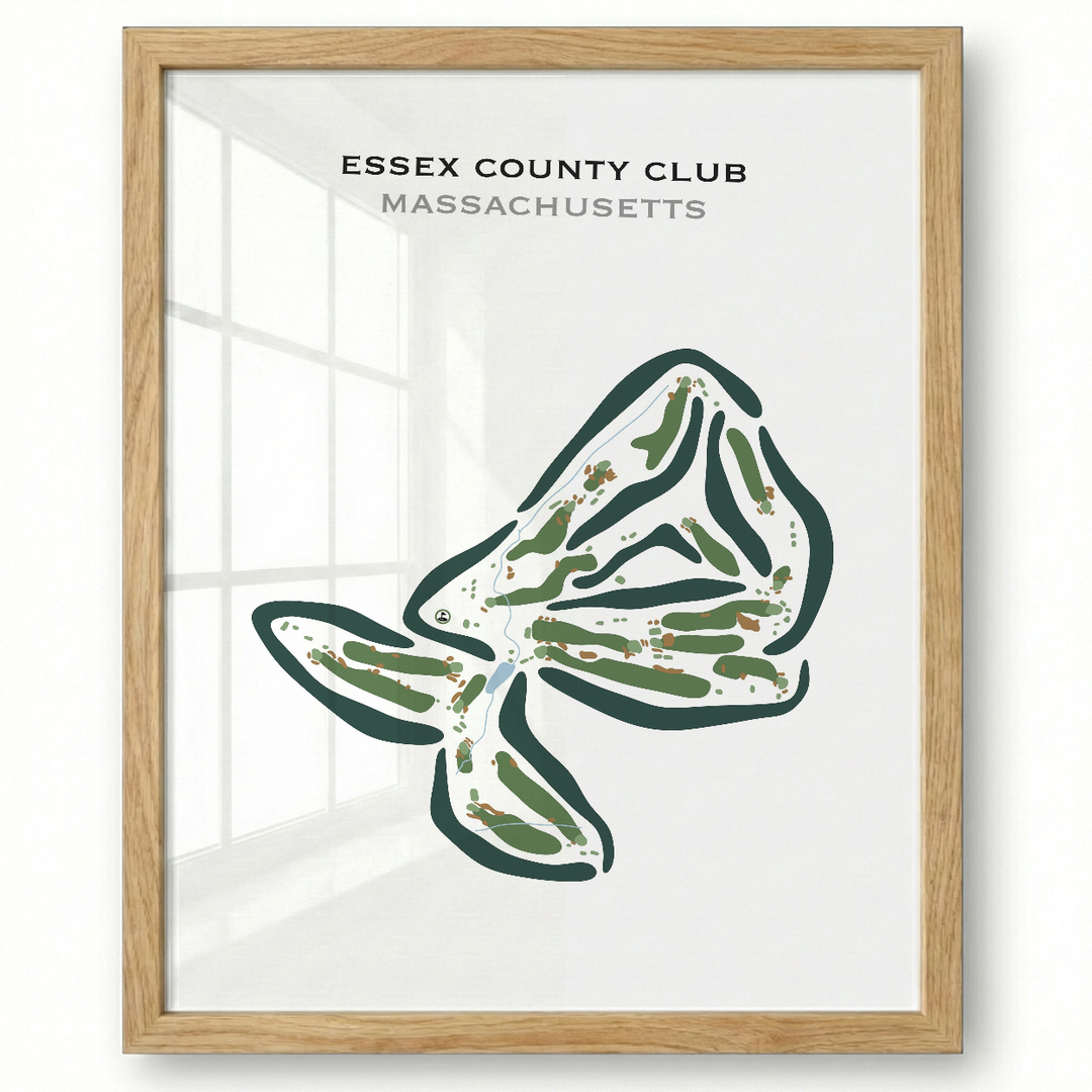 Essex County Club, Massachusetts - Printed Golf Courses
