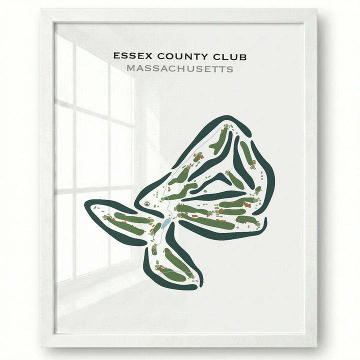 Essex County Club, Massachusetts - Printed Golf Courses