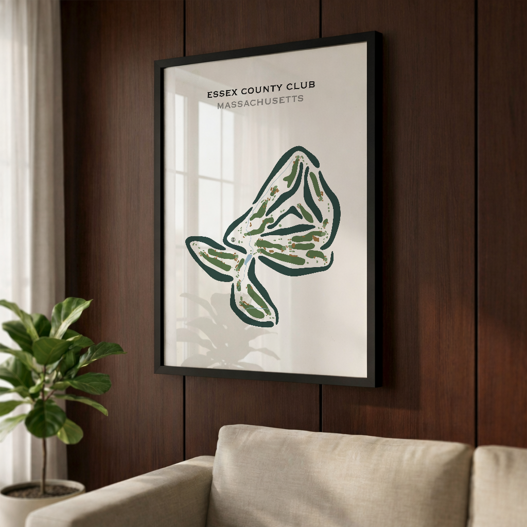 Essex County Club, Massachusetts - Printed Golf Courses