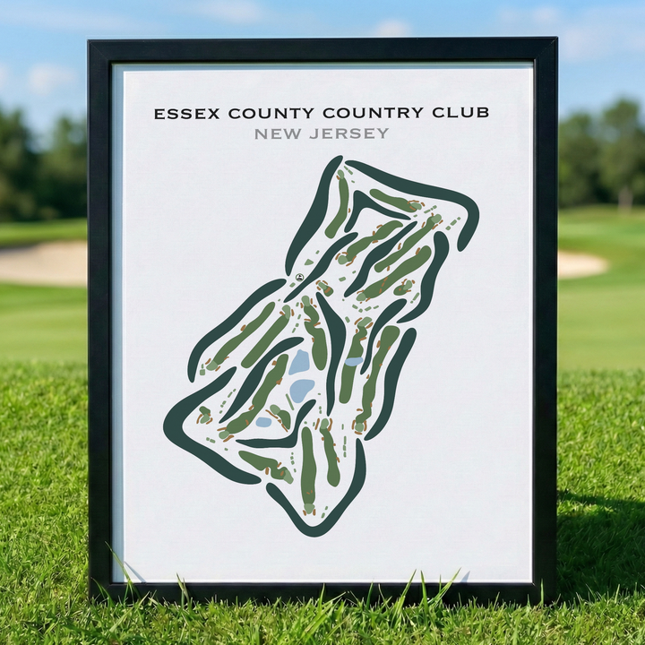 Essex County Country Club, New Jersey - Printed Golf Courses