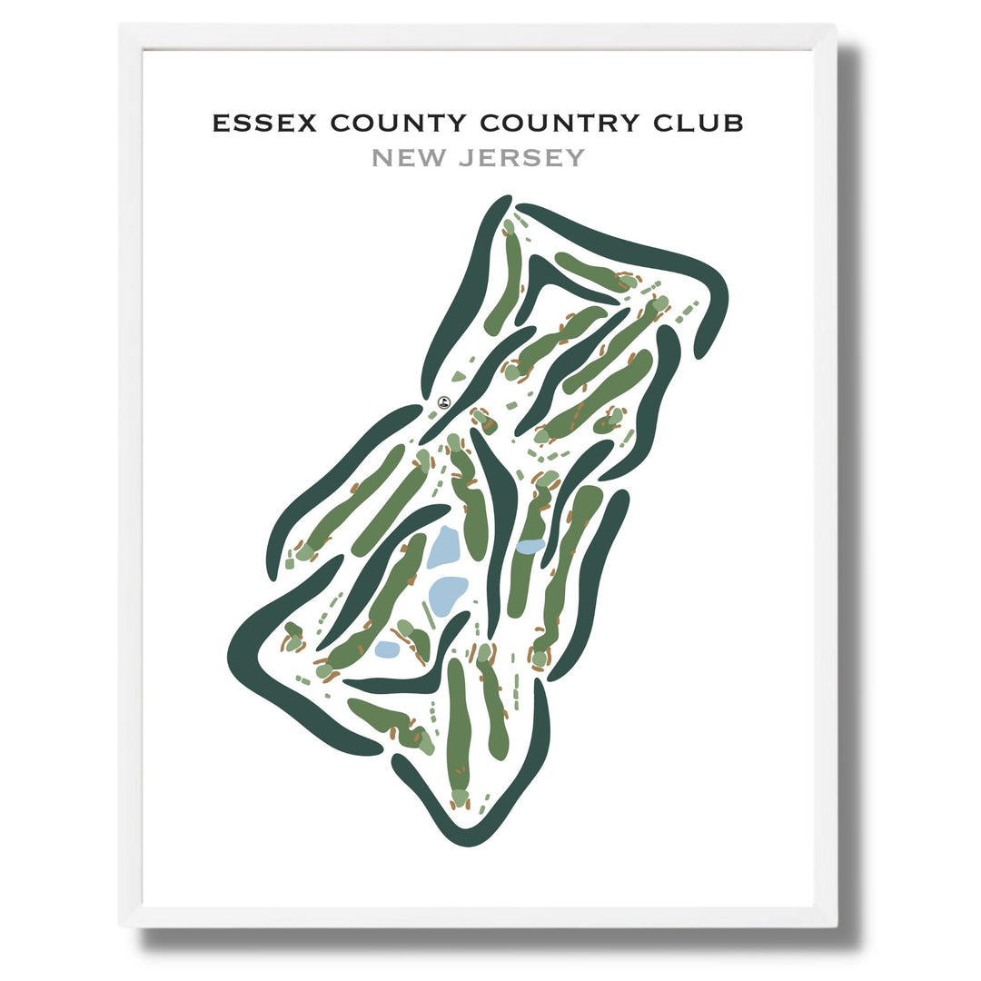 Essex County Country Club, New Jersey - Printed Golf Courses