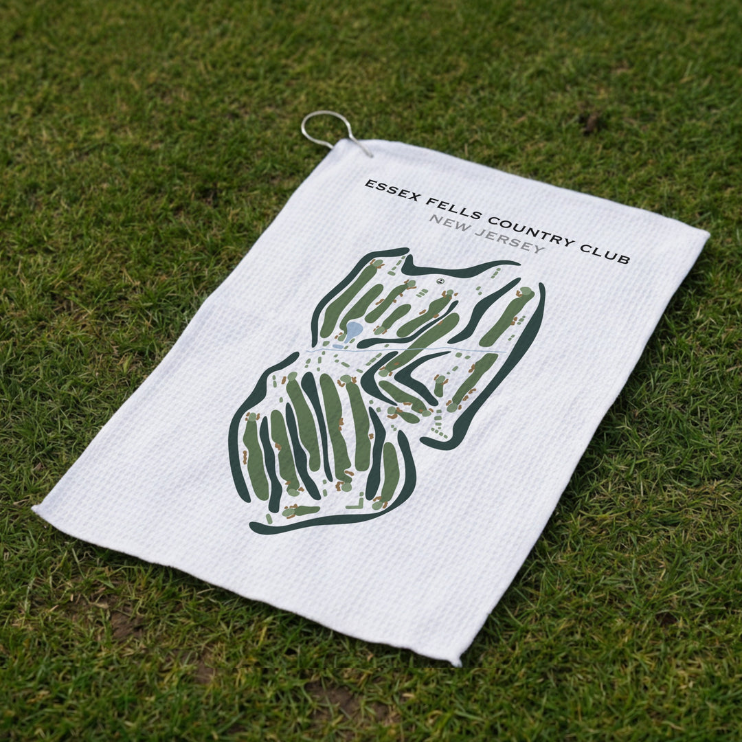 Essex Fells Country Club, New Jersey - Printed Golf Course