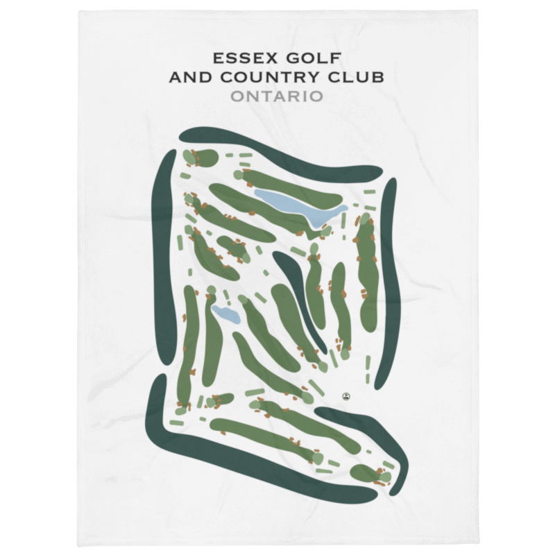 Essex Golf & Country Club, Ontario - Printed Golf Course