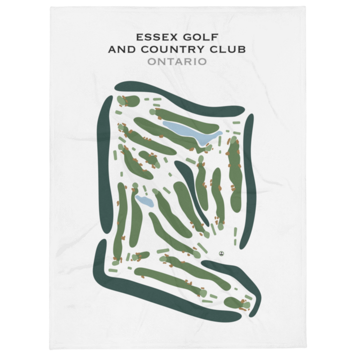 Essex Golf & Country Club, Ontario - Printed Golf Course