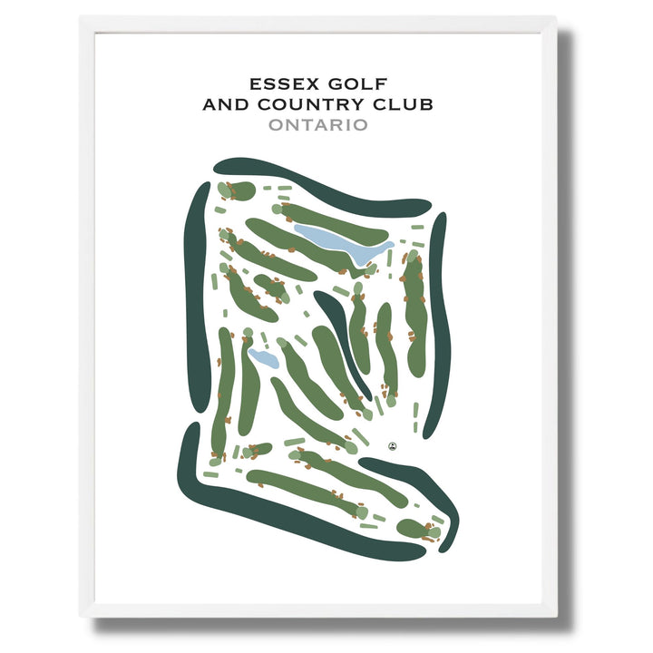 Essex Golf & Country Club, Ontario - Printed Golf Course