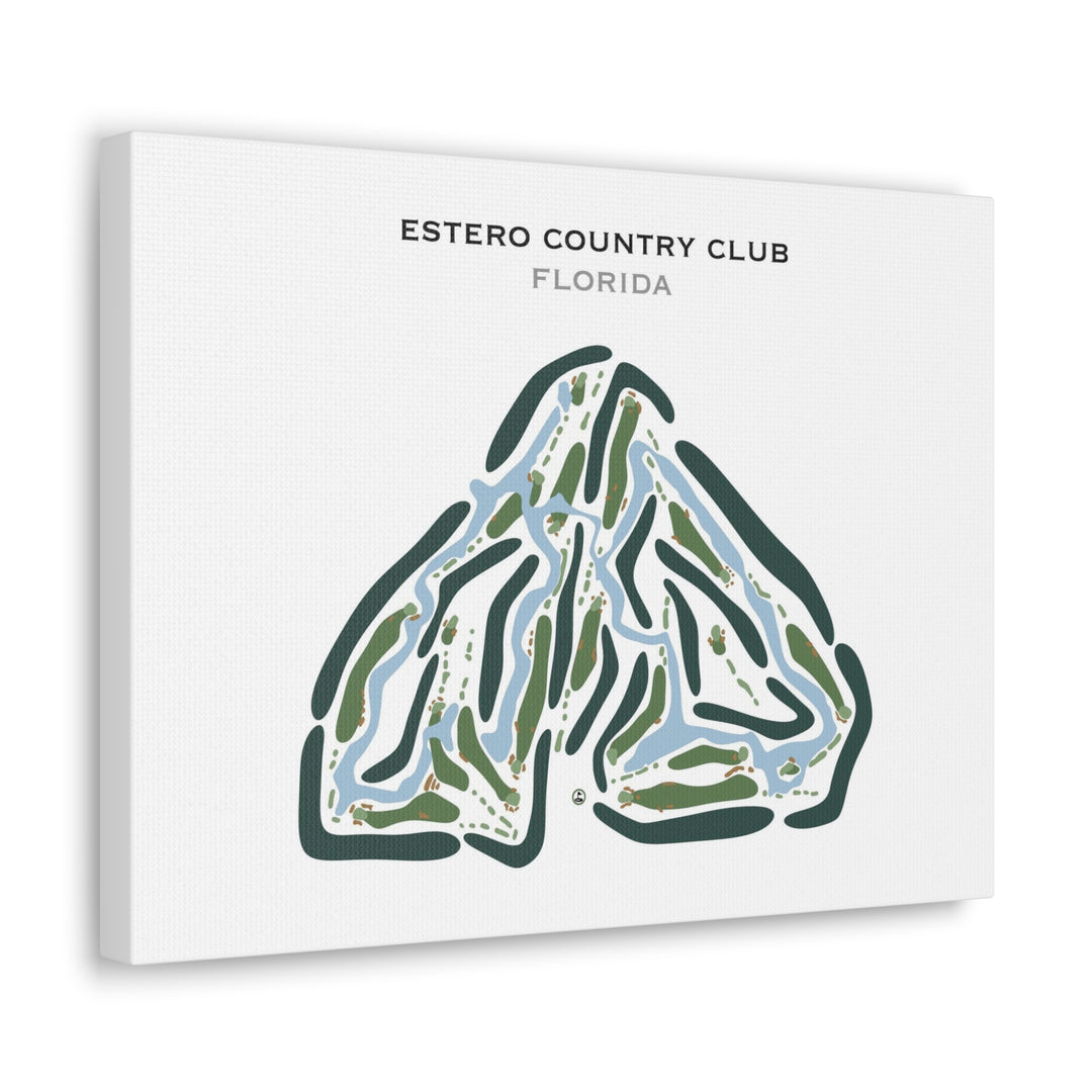 Estero Country Club, Florida - Printed Golf Courses