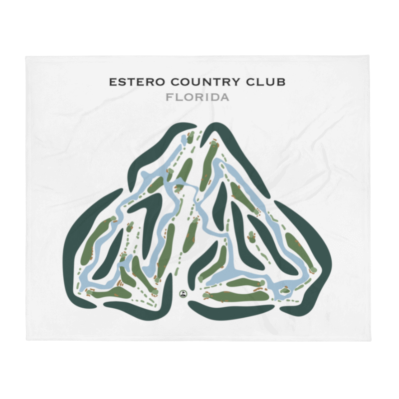 Estero Country Club, Florida - Printed Golf Courses