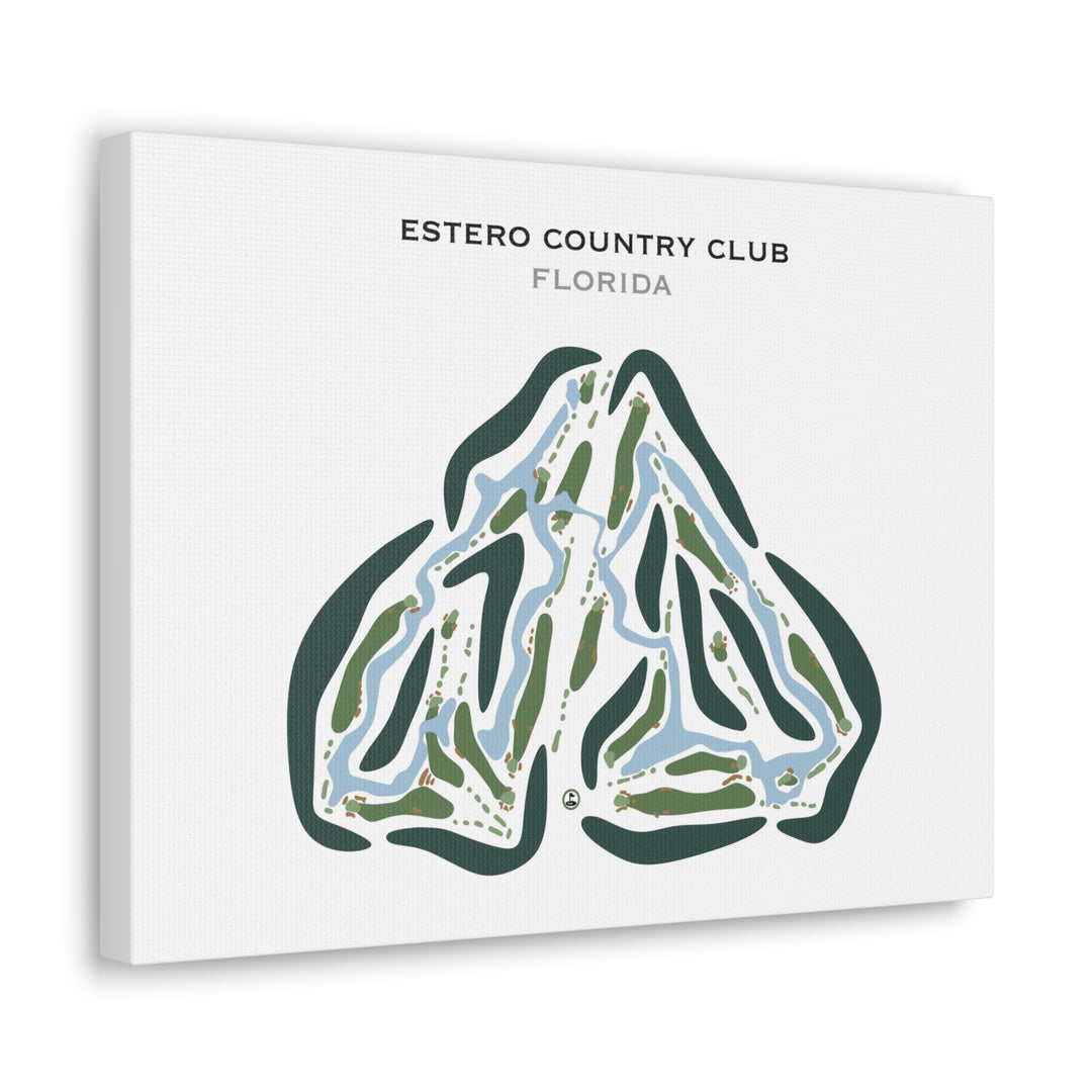 Estero Country Club, Florida - Printed Golf Courses