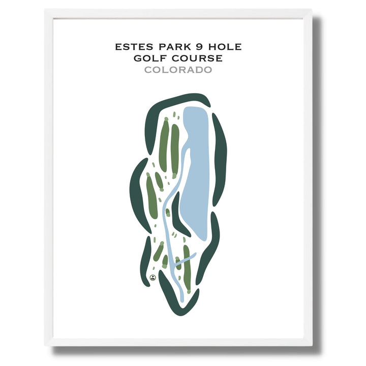 Estes Park 9-Hole Golf Course, Colorado - Printed Golf Courses