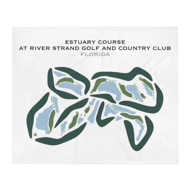 Estuary Course at River Strand Golf and Country Club, Florida - Printed Golf Courses
