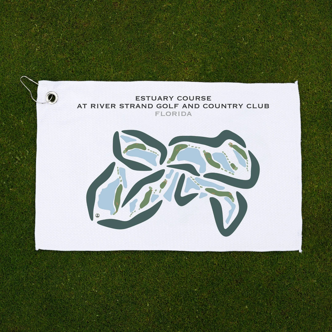 Estuary Course at River Strand Golf and Country Club, Florida - Printed Golf Courses