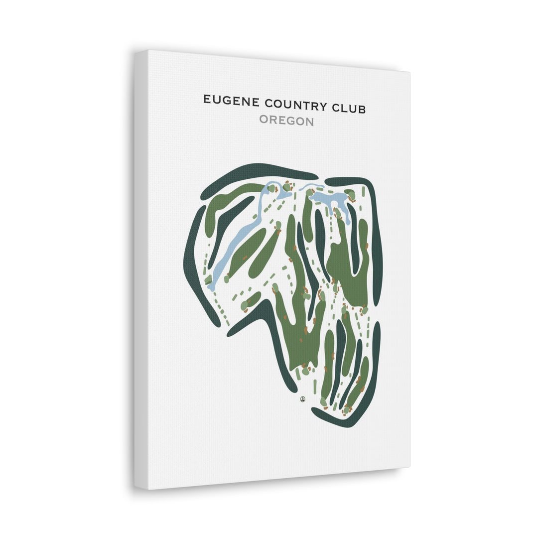 Eugene Country Club, Oregon - Printed Golf Courses
