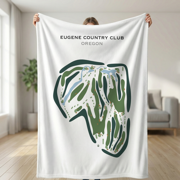 Eugene Country Club, Oregon - Printed Golf Courses