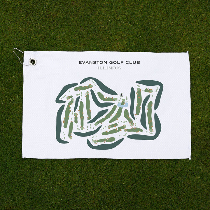 Evanston Golf Club, Illinois - Printed Golf Courses