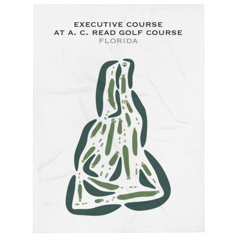 Executive Course at A. C. Read Golf Course, Florida - Printed Golf Courses
