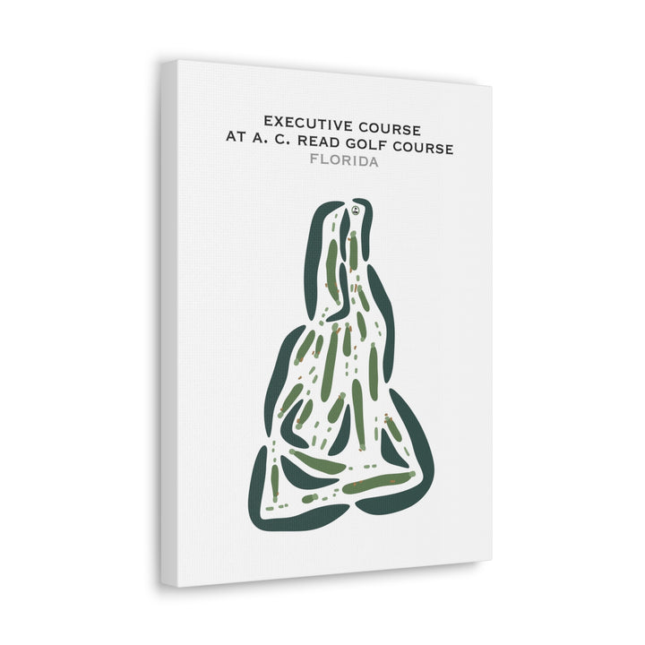 Executive Course at A. C. Read Golf Course, Florida - Printed Golf Courses