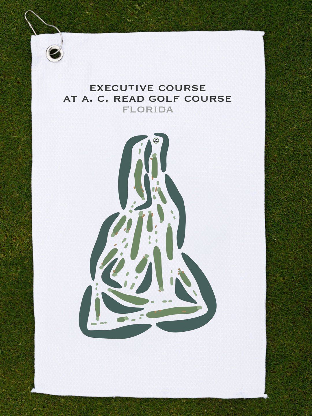 Executive Course at A. C. Read Golf Course, Florida - Printed Golf Courses