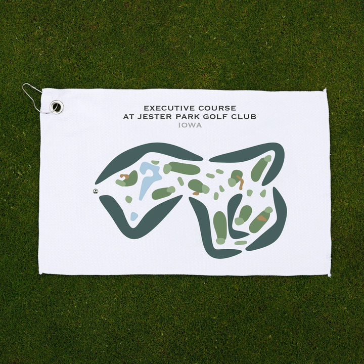 Executive Course at Jester Park Golf Club, Iowa - Printed Golf Courses