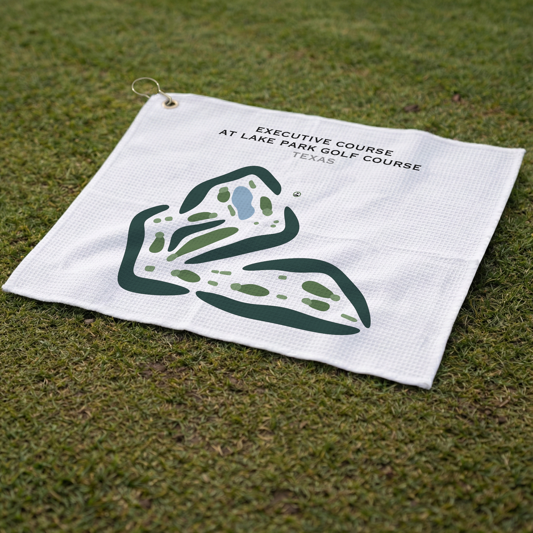 Executive Course at Lake Park Golf Course, Texas - Printed Golf Courses