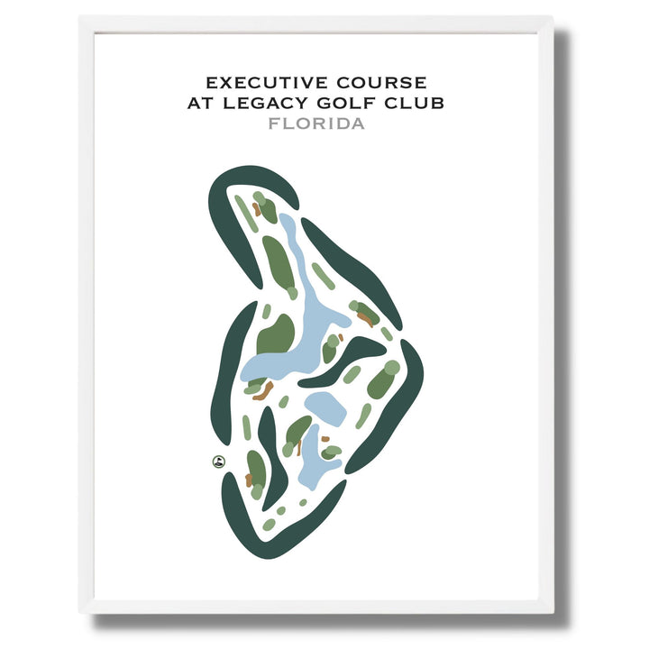 Executive Course at Legacy Golf Club, Florida - Printed Golf Courses