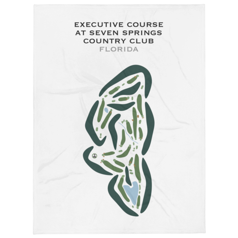 Executive Course at Seven Springs Country Club, Florida - Printed Golf Courses